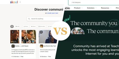 Skool vs. Teachable: Which one to choose for your online course?